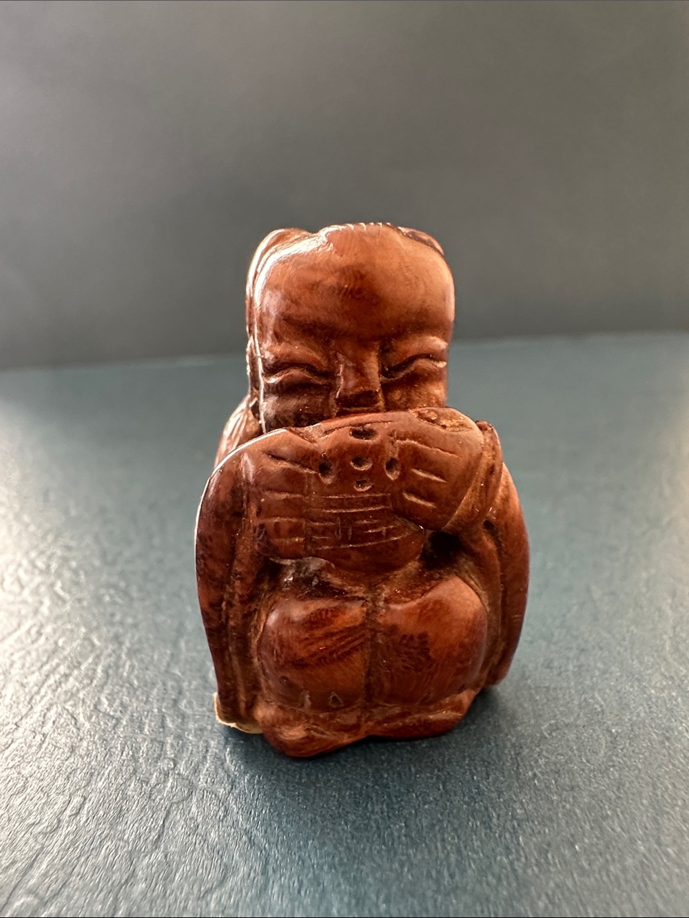 Rare Vintage Hand Carved Figurine